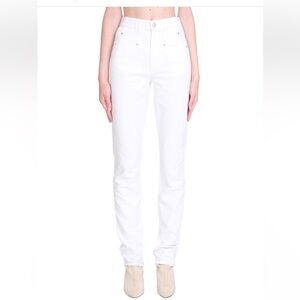 Isabel Marant White Denim Pants